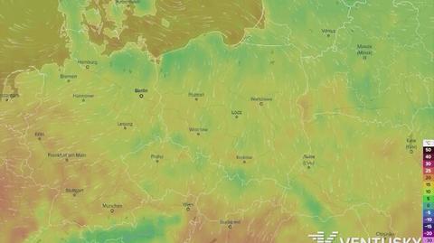 Prognoza temperatury w najbliższych dniach