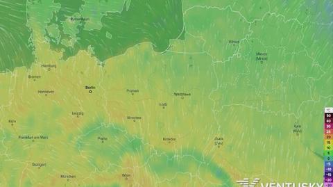 Prognoza temperatury w najbliższych dniach (ventusky.com)