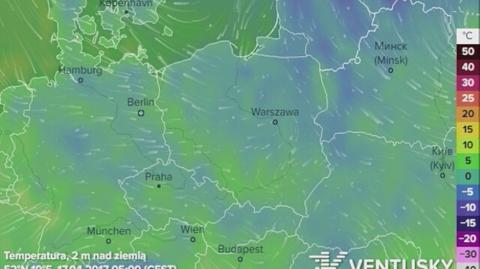 Prognoza temperatury w najbliższych dniach (ventusky.com)