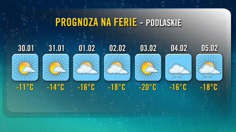 Prognoza TVN Meteo na ferie - podlaskie