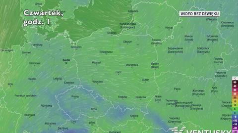 Prognozowana temperatura w najbliższych dniach