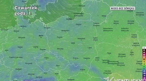 Prognozowana temperatura w najbliższych dniach