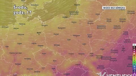 Prognozowana temperatura w najbliższych dniach