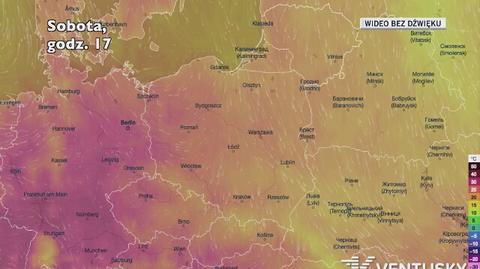 Prognozowana temperatura w najbliższych dniach