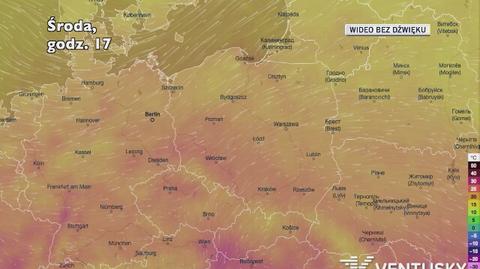 Prognozowana temperatura w najbliższych dniach