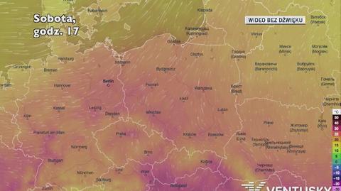 Prognozowana temperatura w najbliższych dniach