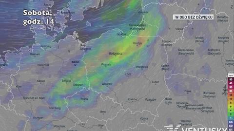 Prognozowane opady w najbliższych dniach