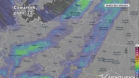 Prognozowane opady w najbliższych dniach