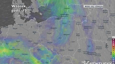 Prognozowane opady w najbliższych dniach