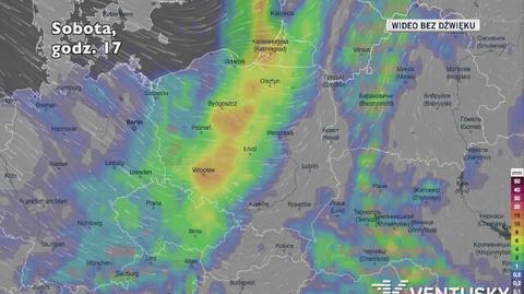 Prognozowane opady w najbliższych dniach