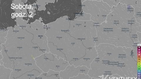 Prognozowane opady w najbliższych dniach (Ventusky.com | wideo bez dźwięku))