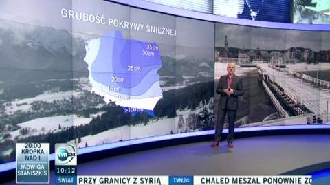 Przedłużająca się zima powoduje coraz więcej problemów (TVN24)