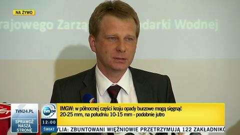 Przez część kraju fala kulminacyjna już przeszła 