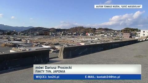 Reporter "Faktów TVN" z Fukushimy (TVN24)