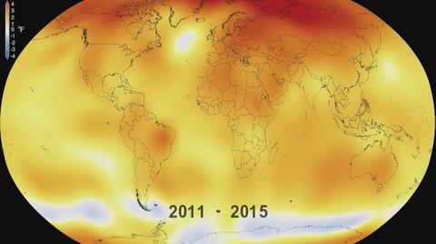 Rok 2015 był najcieplejszym w historii