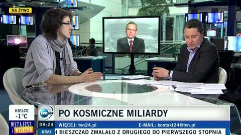 Rosyjski meteor pokazał potrzebę stworzenia systemu ochronnego (TVN24)