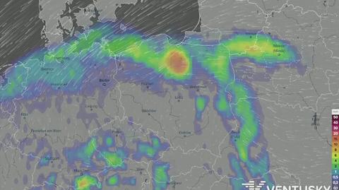 Rozkład opadów w ciągu najbliższych 5 dni