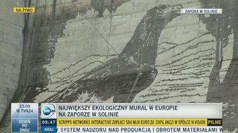 Rozmowa z Przemkiem Truścińskim, autorem muralu na Solinie