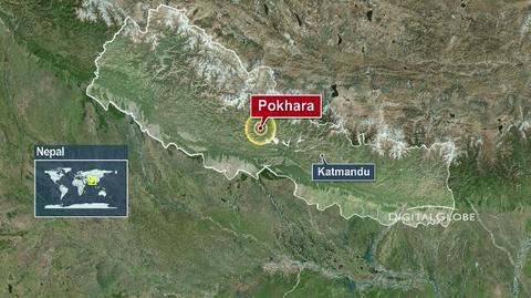 Silne trzęsienie ziemi w Nepalu