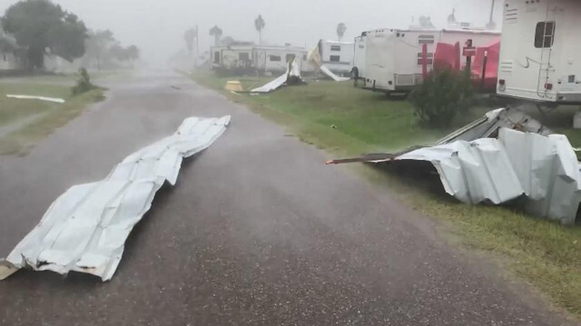 Skutki huraganu Hanna w Teksasie
