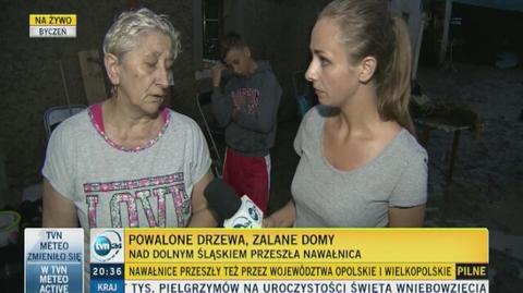 Skutki nawałnic na Dolnym Śląsku