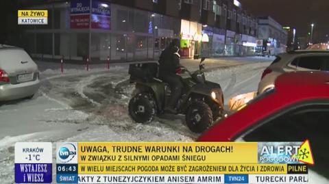 Śnieg w Katowicach, Międzyzdrojach i w Warszawie