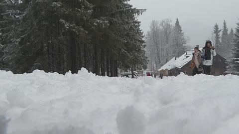Śnieg w Zakopanem