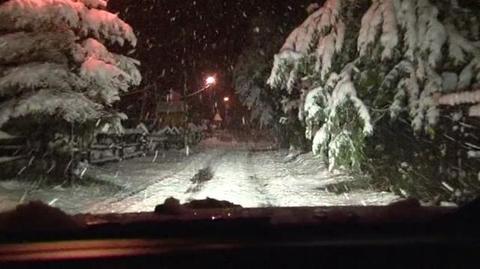 Śnieg w Zakopanem/TVN24