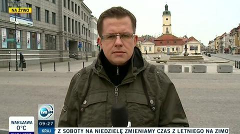 Sobotni poranek w Białymstoku (TVN24)