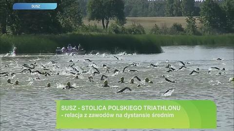 Susz Triathlon 2015 - strategia na pływanie