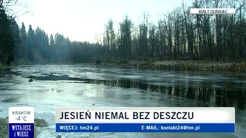 Susza w Polsce, Biały Dunajec (TVN24)