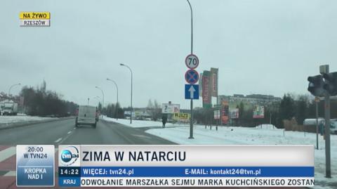 Sytuacja na drogach w Rzeszowie