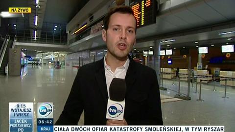 Sytuacja na poznańskiej Ławicy (TVN24)