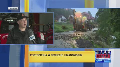 Sytuacja pogodowa w Limanowej