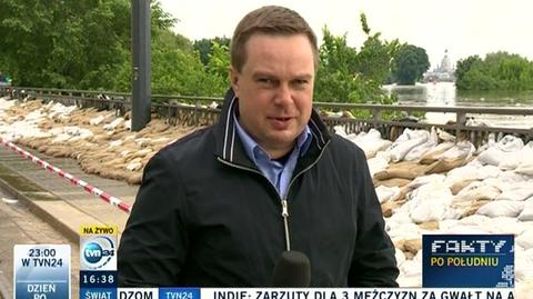 Sytuacja w Dreźnie się stabilizuje (TVN24)