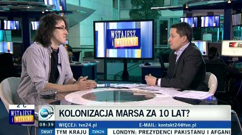 Szanse na kolonizację Marsa (TVN24)