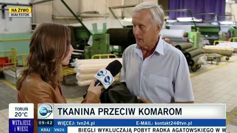 Ta tkanina odstrasza komary. Ma właściwości insekto- i bakteriobójcze