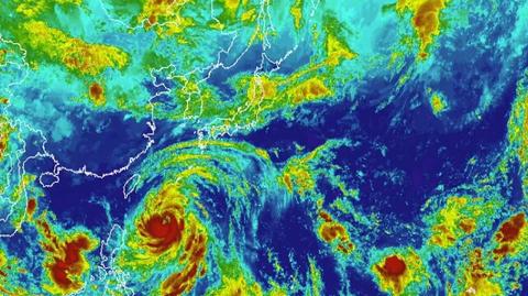 Tajfun Megi sunie na Tajwan