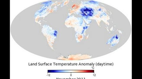 Temperatura na świecie w latach 2000-2014