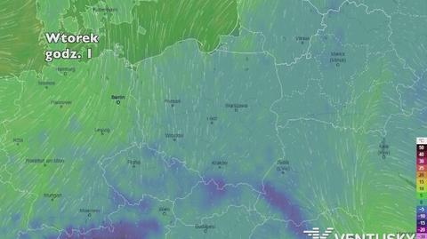 Temperatura w najbliższych dniach (ventusky.com)