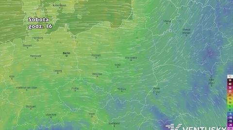 Temperatura w najbliższych dniach (ventusky.com)