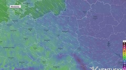 Temperatura w najbliższych dniach (ventusky.com)