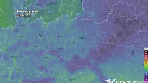 Temperatura w najbliższych dniach (ventusky.com)