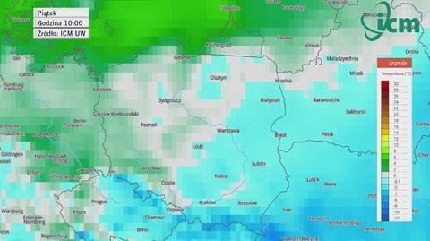 Temperatury w sylwestra i Nowy Rok