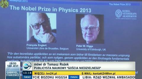 Tomasz Rożek komentuje Nobla dla Higgsa