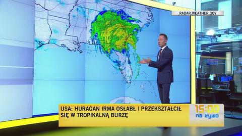 Tomasz Wasilewski o huraganie Irma