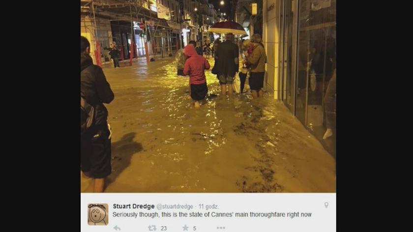 Tragiczna powódź we Francji. Zdjęcia z mediów społecznościowych