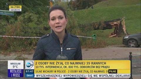 Trwa sprzątanie w woj. zachodniopomorskim