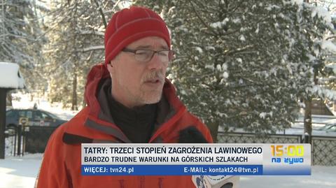 Trzeci stopień zagrożenia lawinowego w Tatrach