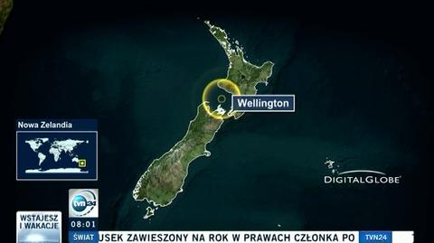 Trzęsienie ziemi w Nowej Zelandii 